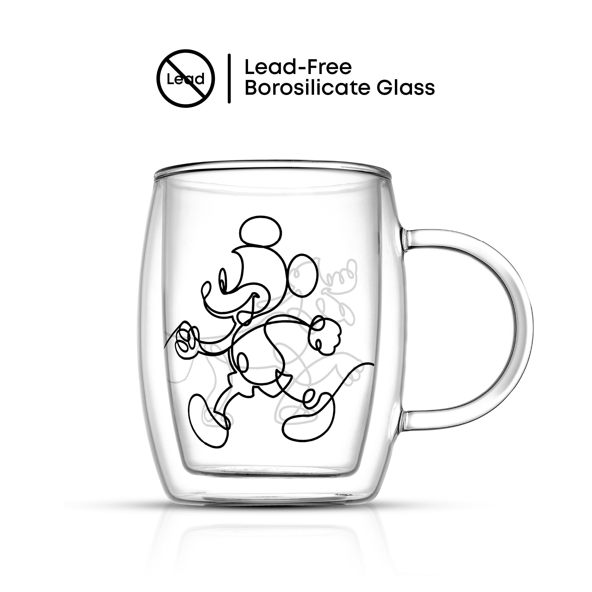 joyjolt-disney-mickey-and-pluto-aroma-double-wall-espresso-mugs-set-of-2-5-4oz image 3