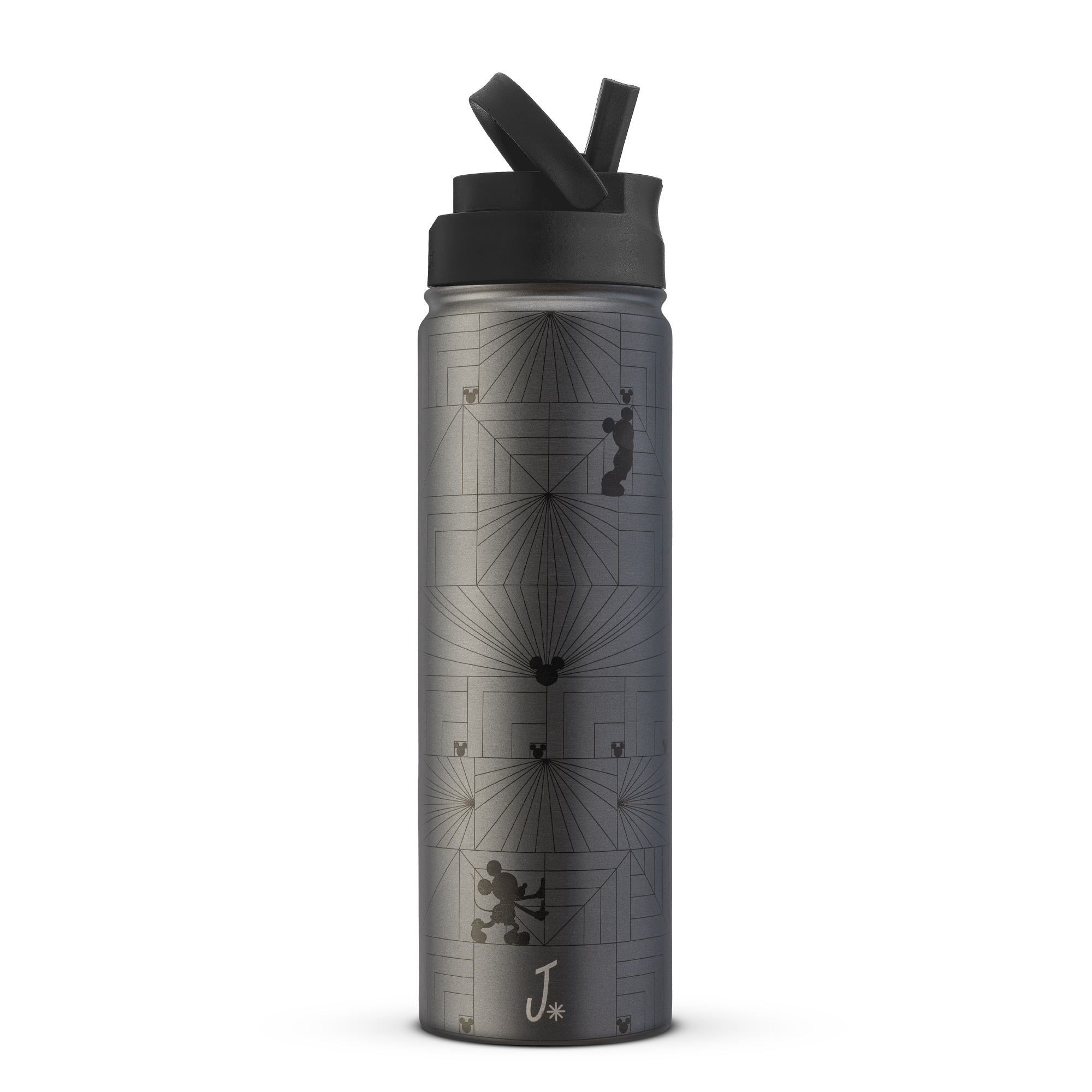JoyJolt Disney Mickey Mouse MonoMouse Stainless Steel Water Bottle - 22 oz