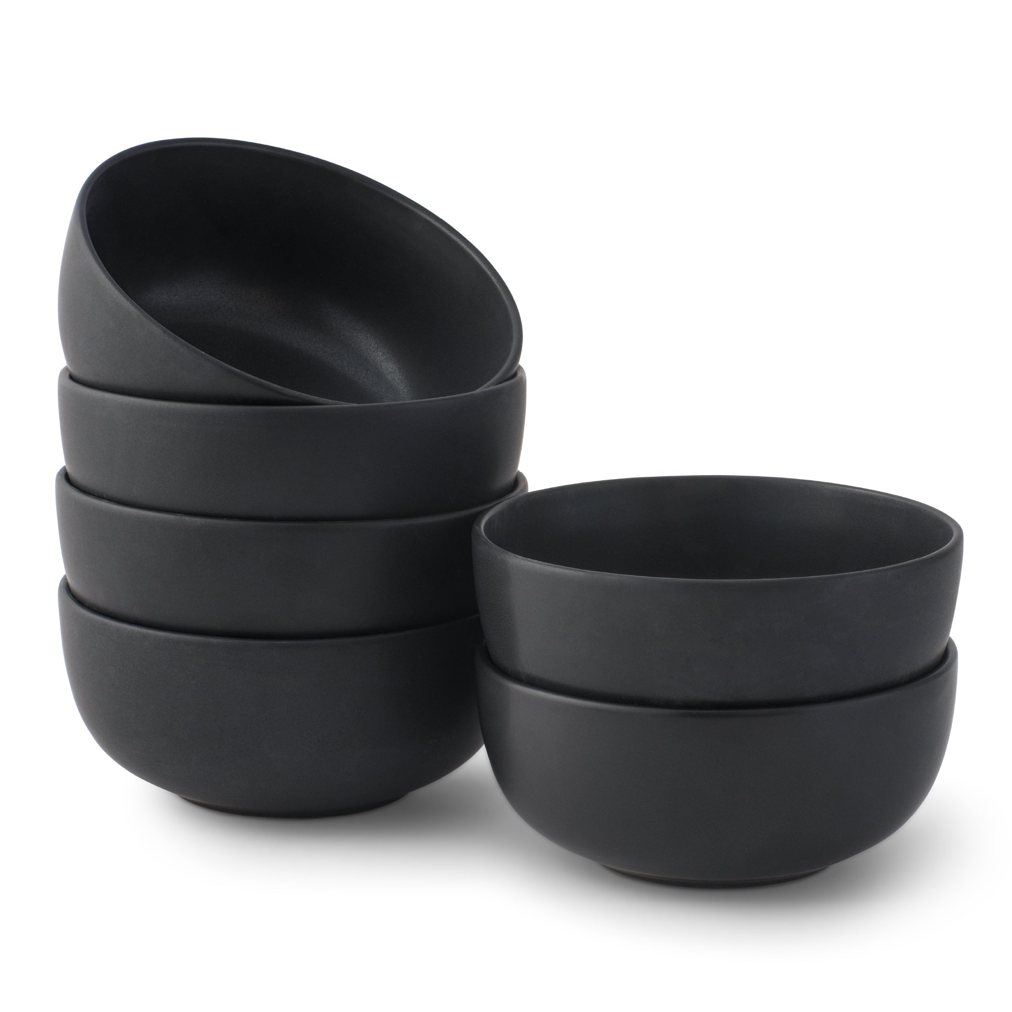 JoyJolt Mesa 6-Piece Stoneware Soup Bowl Set